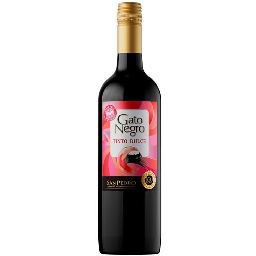 VINO GATO NEGRO TINTO DULCE BOT *750ML