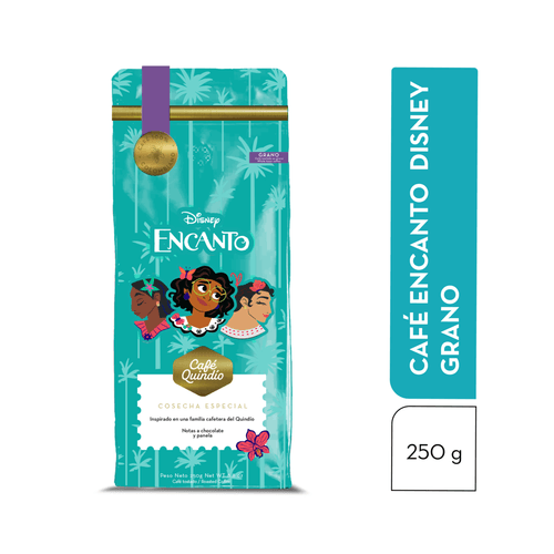 CAFE GRANO ENCANTO DISNEY BOLSA *250GR