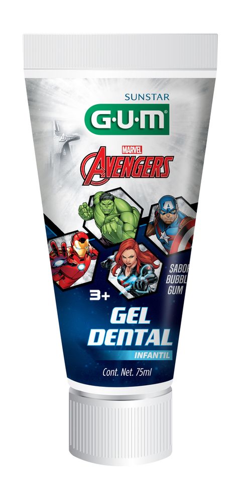 GEL DENTAL NINO AVENGERS GUM *75ML