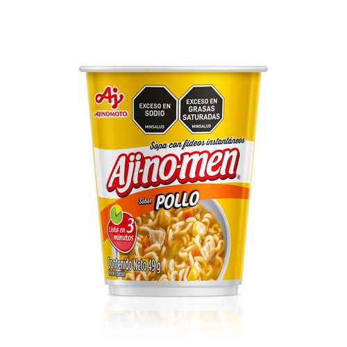 SOPA INSTANTAN AJINOMEN POLLO VASO *49GR