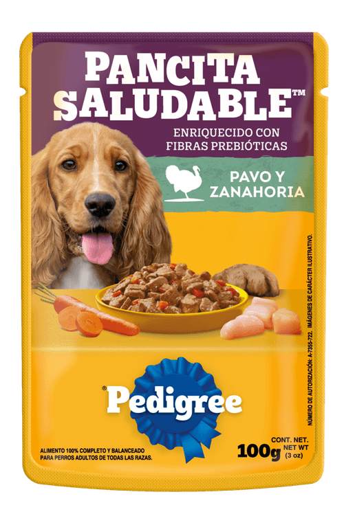 PEDIGREE ALIM HUMED PAVO ZANAH *100GR