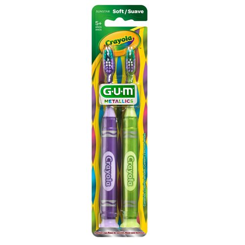 CEPILLO DENTAL CRAYOLA MARKER GUM *2UND