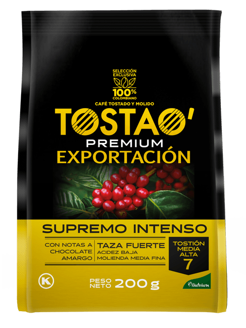 CAFE TOSTAO SUPREMO INTENSO *200GR