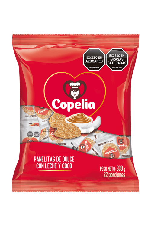 PANELITA COPELIA AREQ COCO BOLS *330GR