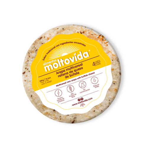 AREPA MULTICERE QUESO DE BUFAL MOLTOVIDA