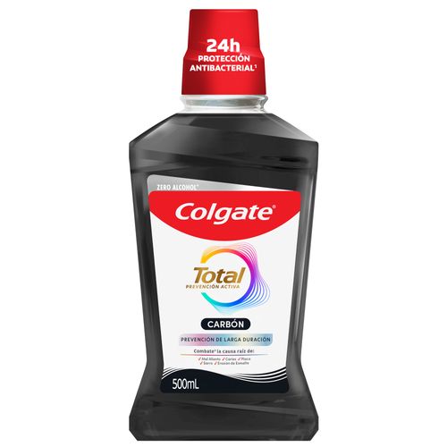ENJUAGUE COLGATE TOTAL 12 CARBON X500ML