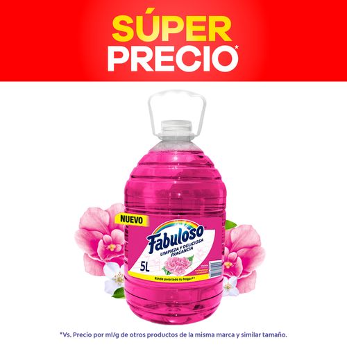 FABULOSO LIMPIEZ DELI Y FRAG AVIOLET 5LT