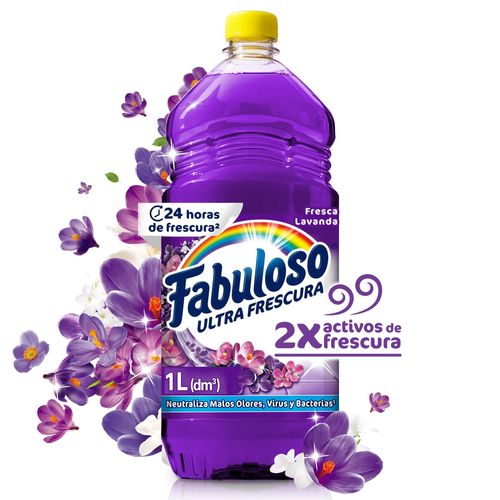 LIMPIAPISOS FABULOSO LAVANDA  x 1LT