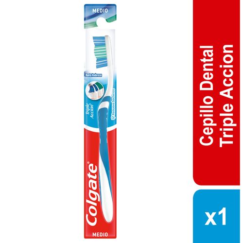 CEPILLO DENTAL TRIPLE ACCION COLGATE*1UN
