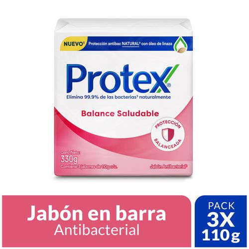 JABON BALANCE SALUDABLE PROTEX 3Ux110GR