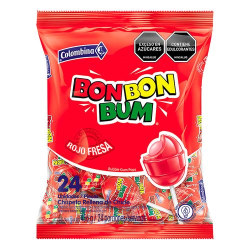 BON BON BUM FRESA 24UND x 456GR