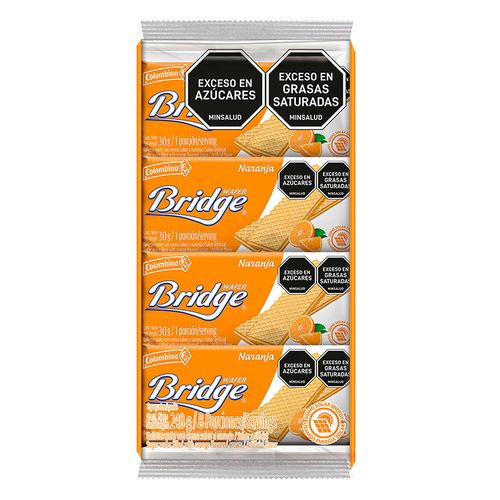 BRIDGE INDIVIDUAL NARANJA  x 240GR