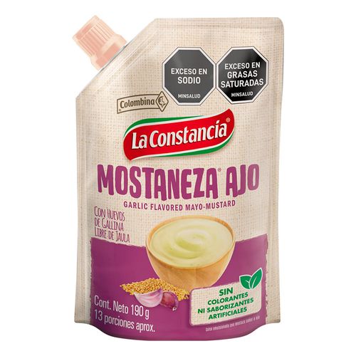 MOSTANEZA AJO X 190GR