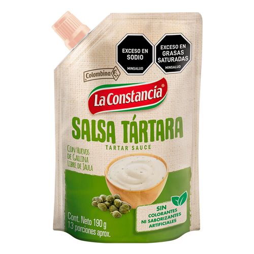 SALSA TARTARA CONSTANCIA X 190 GR