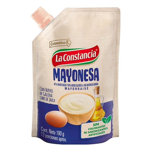 SALSA MAYONESA LA CONSTANCIA X190GR