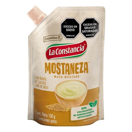 SALSA LA CONSTANCIA MOSTANEZA*190GR
