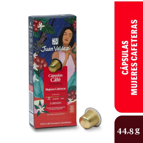 CÁPSULAS JUAN VALDEZ CAFÉ MUJERES 44.8GR