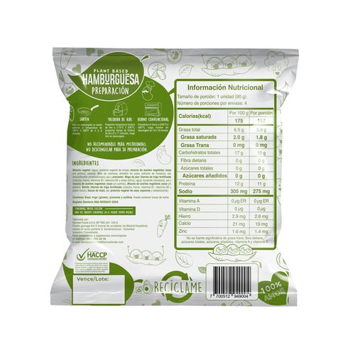 KERRIKO HAMBURGUESA APANADA *270GR