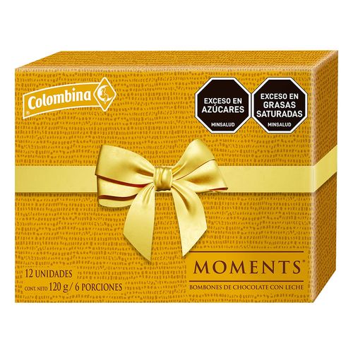 ESTUCHE CHOCOLATES MOÑO MOMENTS * 120GR