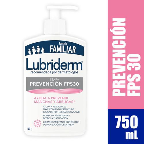 CREMA LUBRIDERM PREVENCION UV30 *750ML