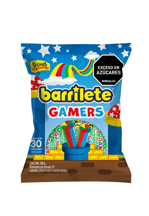 BARRILETE GAMERS BOLSA X30 *240GR