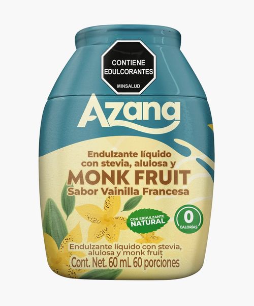AZANA ENDULZANTE LIQ VAINILL FRANC *60ML
