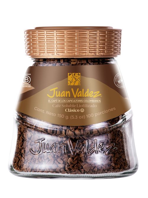 CAFE JUAN VALDEZ LIOFILIZADO CLAS *150GR