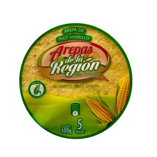 AREPA TELA TRADIC AMARILLA X5 *400GR
