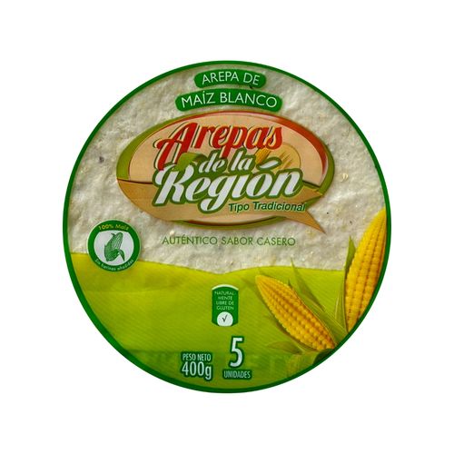 AREPA TELA TRADIC BLANCA X5 *400GR