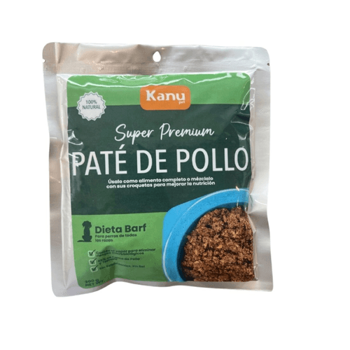 PATE DE POLLO KANU PERRO *300GR