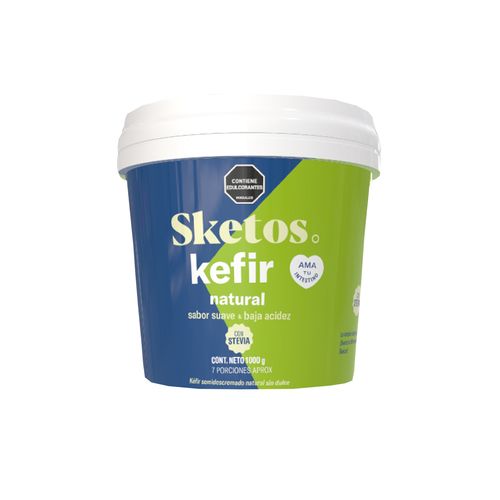 KEFIR NATURAL CON STEVIA SKETOS *1000GR