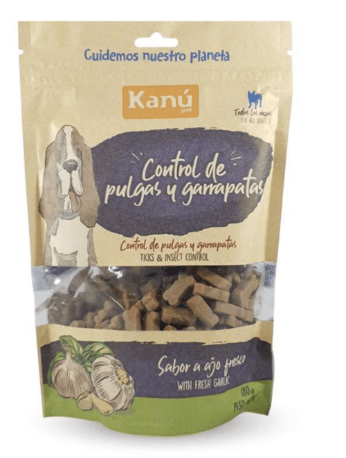 GALLETA CONTR PULGAS PERRO KANU *180GR