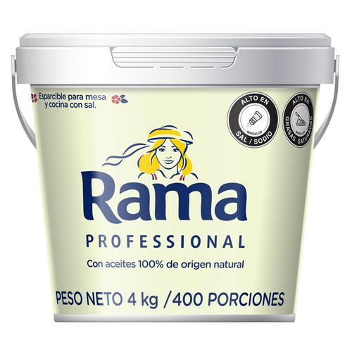 MARGARINA RAMA PROFESIO BALDE C/SAL *4KG