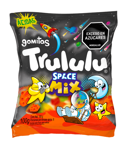 GOMAS TRULULU SPACE MIX BOLSA *100GR