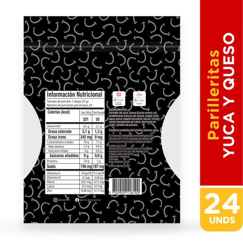 AREPITAS YUCA CAJONERA ASAR X 300GR