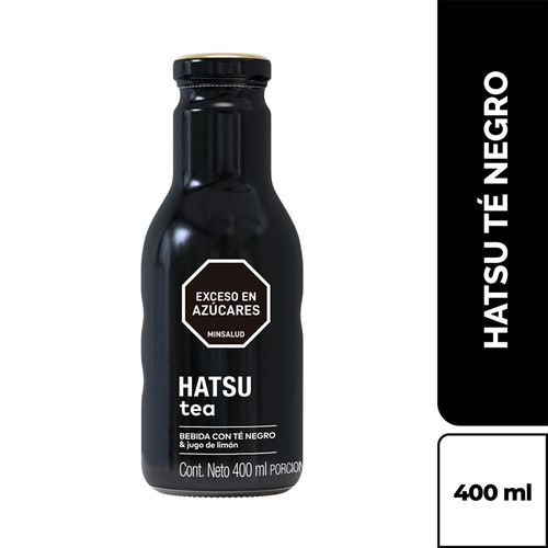 TE NEGRO Y LIMONADA HATSU  x 400ML