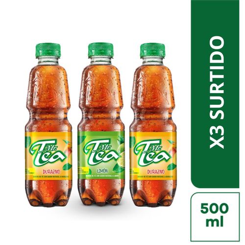 MR TEA  x 500ML X3 UND $ ESPECIAL
