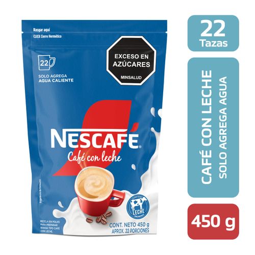 NESCAFE CON LECHE  x 450GR