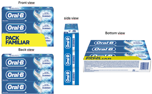 CREM DENT ORAL-B BAKING SODA X3 *300ML