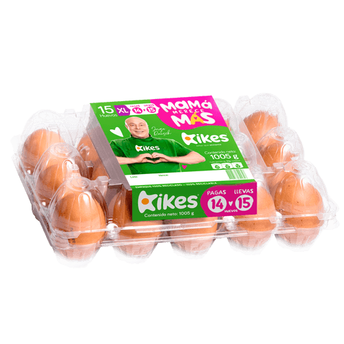 OF HUEVOS KIKES PAG14 LLEV15 *1005GR