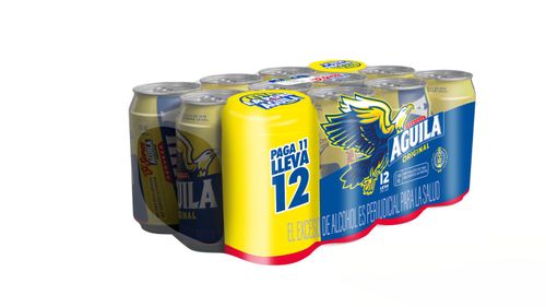CERVEZA AGUILA ORIG PAG11 LLEV12 *330ML