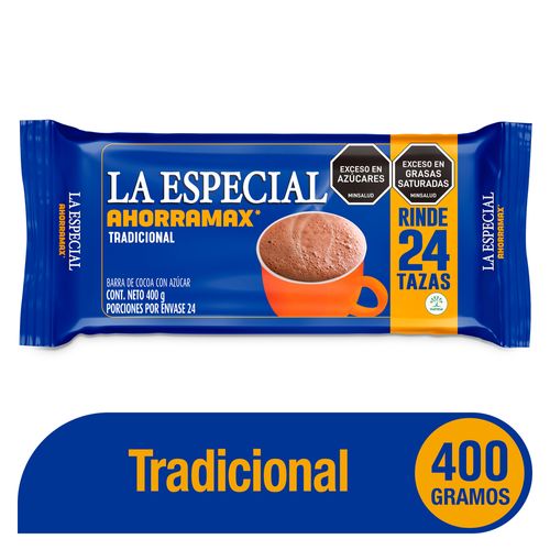 COCOA BARRA LA ESPECIAL *400GR