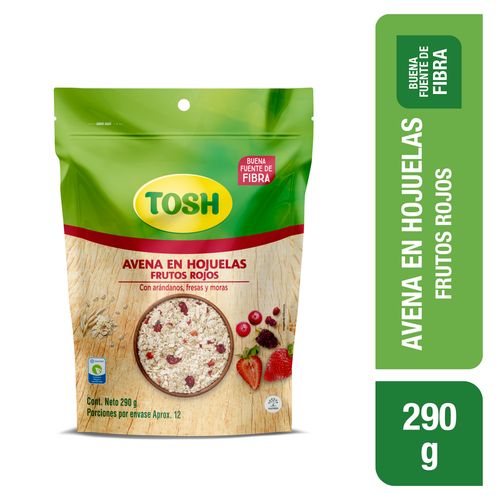 AVENA TOSH FRUTOS ROJOS DP *290GR