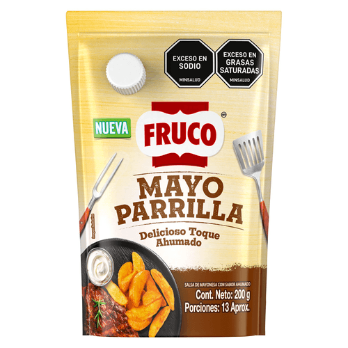 FRUCO SALSA MAYO PARRILLA DP *200GR
