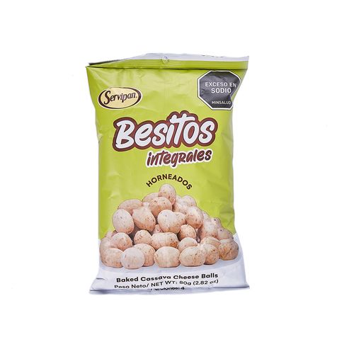 BESITOS INTEGRALES SERVIPAN *80GR