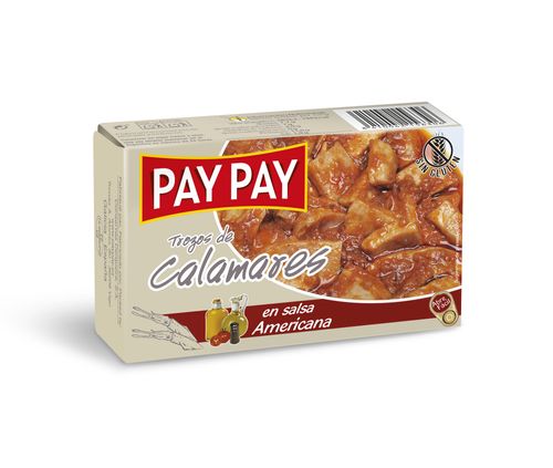 CALAMARES TROZ SALSA AMER PAY PAY *115GR