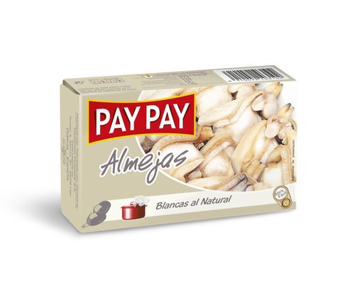 ALMEJA BLANCA NATURAL PAY PAY *115GR