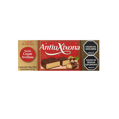 TURRON CREAM AVELLANA *140GR
