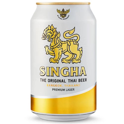 CERVEZA LAGER BEER SINGHA LATA *330ML