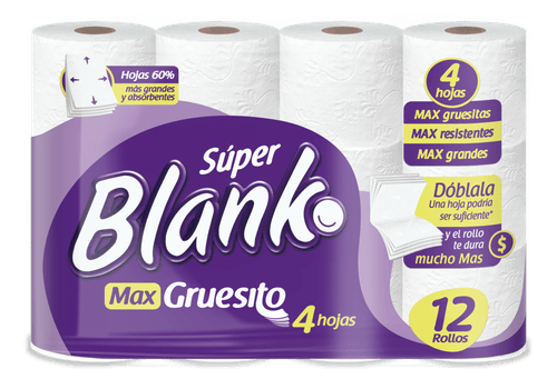 PH SUPER BLANKO MAX  4HOJAS 23MTS *12UND
